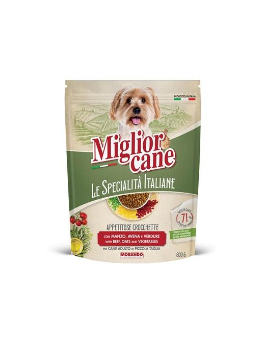 BEST DOG ITALIAN SPECIALTIES MINI CROQUETTES 800gr BEEF