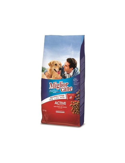 MIGLIOR CANE ACTIVE CROCCHETTE MANZO 10k