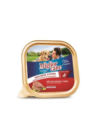 MIGLIOR CANE VASCHETTA 150gr MANZO/CUORE