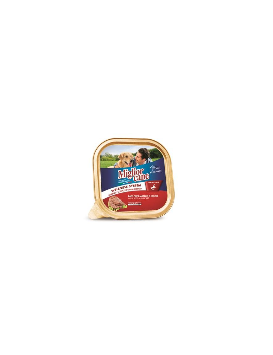MIGLIOR CANE VASCHETTA 150gr MANZO/CUORE