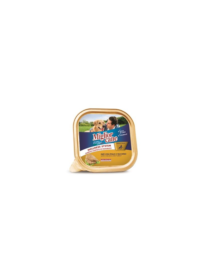 MIGLIOR CANE VASCHETTA 150gr POLLO/TACCHINO