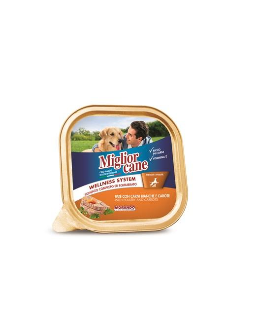 MIGLIOR CANE VASCHETTA 150gr CARNI BIANCHE