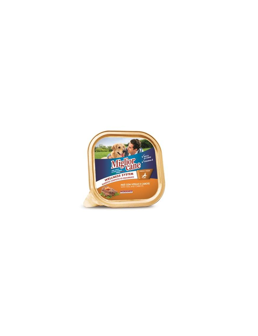 MIGLIOR CANE VASCHETTA 300gr VITELLO+CAROTE