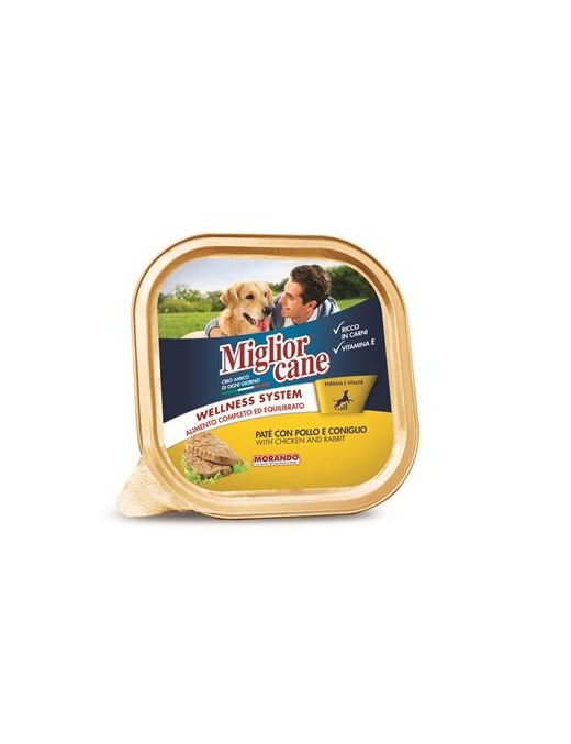 BEST DOG TRAY 300g RABBIT+CHICKEN