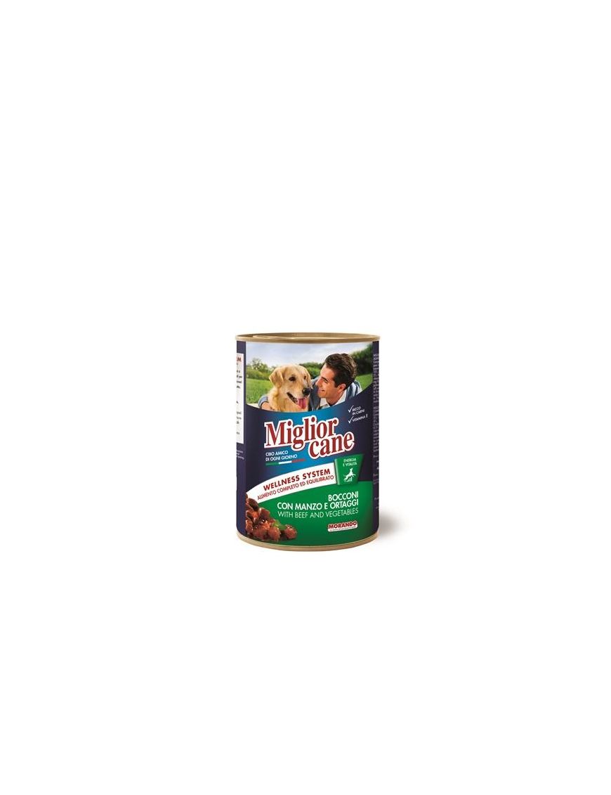 MIGLIOR CANE BOCCONI 405gr MANZO/ORTAGGI