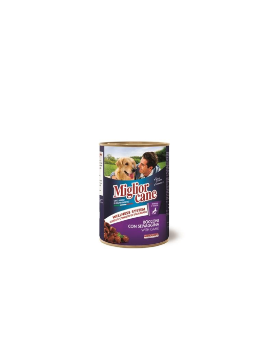 MIGLIOR CANE BOCCONI 405gr SELVAGGINA