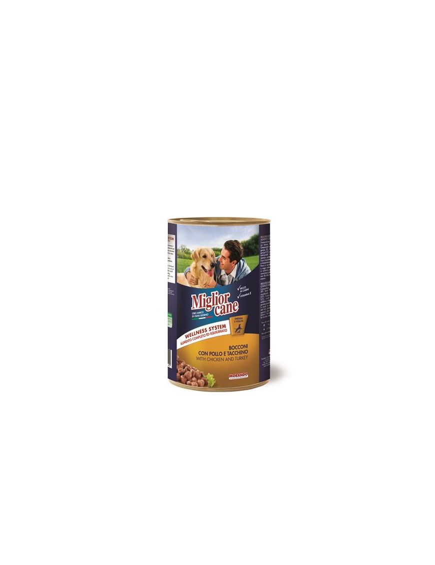 MIGLIOR CANE BOCCONI 1250g POLLO/TACCHINO