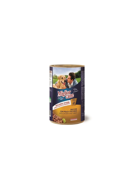 MIGLIOR CANE BOCCONI 1250g POLLO/TACCHINO