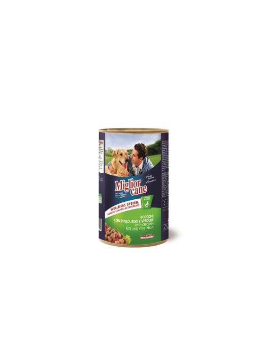 MIGLIOR CANE BOCCONI 1250g POLLO/RISO/VERDURE
