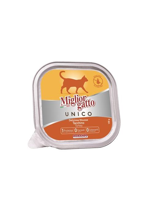 BEST SINGLE CAT DELICIOUS TURKEY MOUSSE 100gr