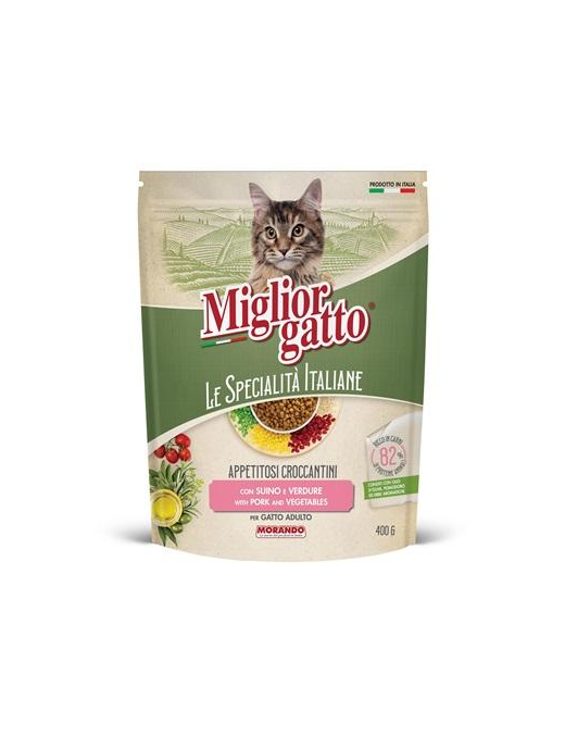 MIGLIOR GATTO SPECIALITa' ITALIANE CROCCANTINI 400g SUIN
