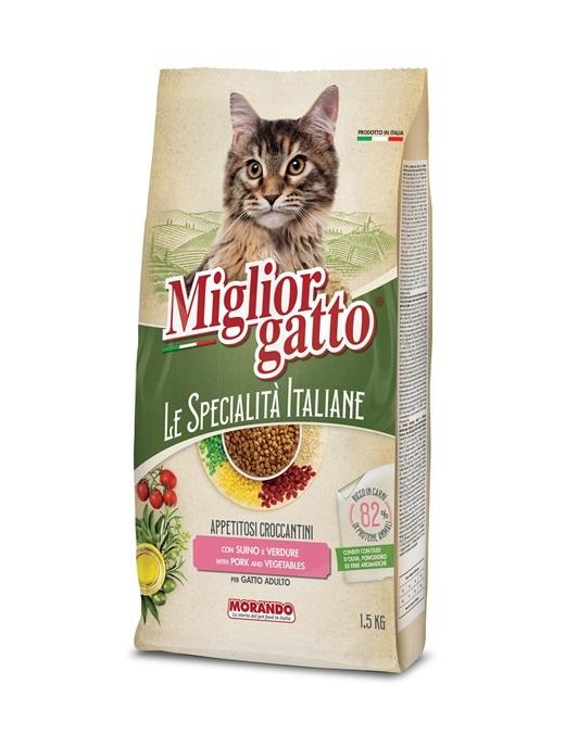 MIGLIOR GATTO SPECIALITa' ITALIANE CROCCANTINI 1,5kg SUIN