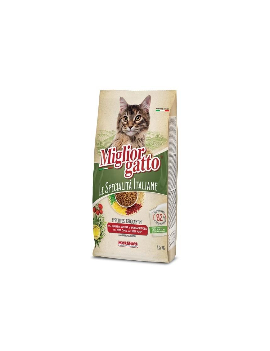 MIGLIOR GATTO SPECIALITa' ITALIANE CROCCANTINI 1,5kg MANZ