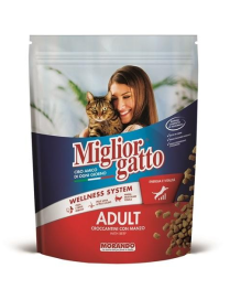 MIGLIOR GATTO CROCCHETTE ADULT MANZO 400g