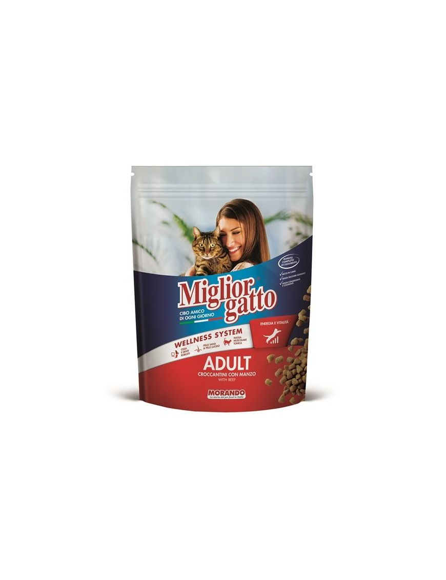 MIGLIOR GATTO CROCCHETTE ADULT MANZO 400g