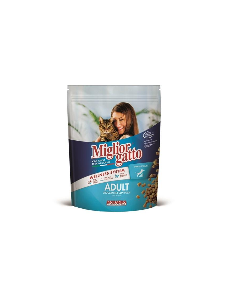 MIGLIOR GATTO CROCCHETTE ADULT PESCE 400g
