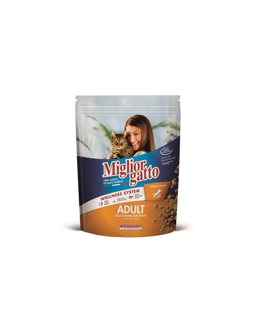 MIGLIOR GATTO CROCCHETTE ADULT POLLO 400g