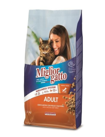 MIGLIOR GATTO CROCCHETTE ADULT POLLO 1,5kg