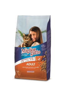 MIGLIOR GATTO CROCCHETTE ADULT POLLO 2kg
