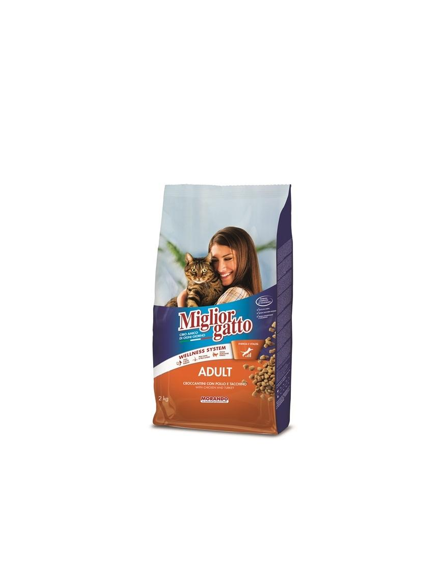 MIGLIOR GATTO CROCCHETTE ADULT POLLO 2kg