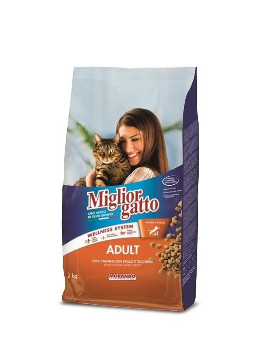 MIGLIOR GATTO CROCCHETTE ADULT POLLO 2kg
