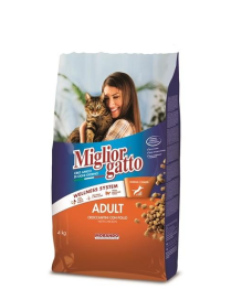 MIGLIOR GATTO CROCCHETTE ADULT POLLO 4kg