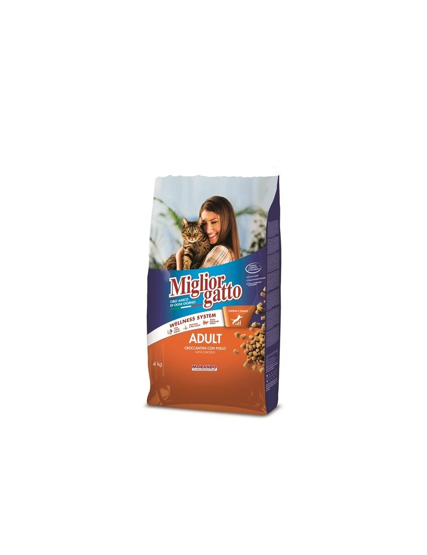 MIGLIOR GATTO CROCCHETTE ADULT POLLO 4kg