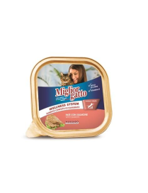 MIGLIOR GATTO VASCHETTA SALMONE 100gr
