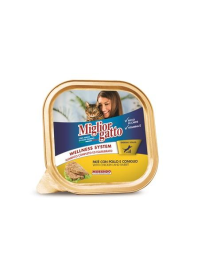 MIGLIOR GATTO VASCHETTA POLLO+CONIGLIO 100gr