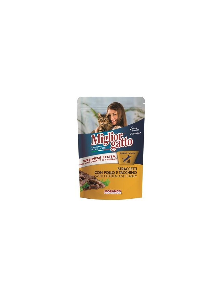 MIGLIOR GATTO PUNCH 100gr POLLO+TACCHINO
