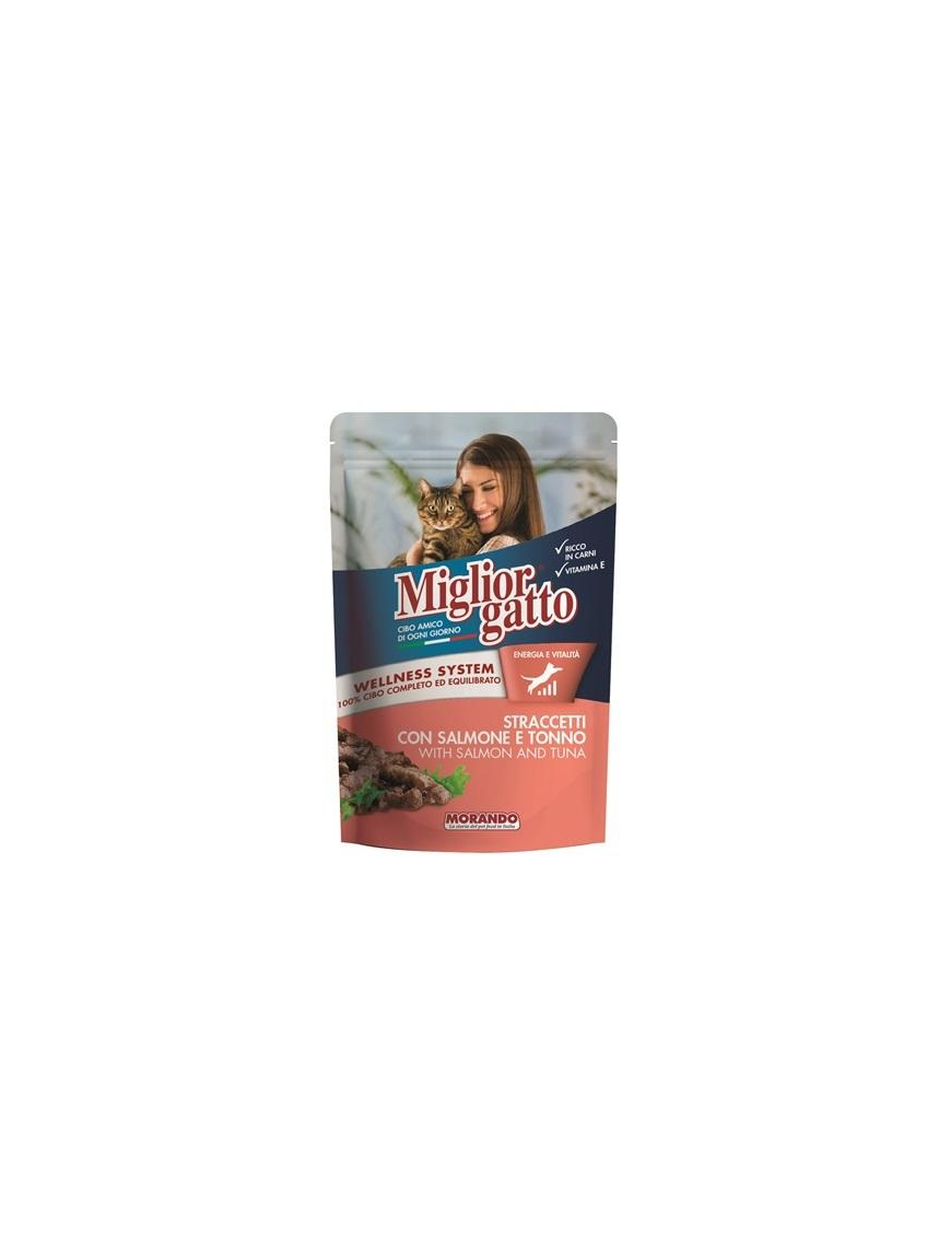 MIGLIOR GATTO PUNCH 100gr SALMONE+TONNO