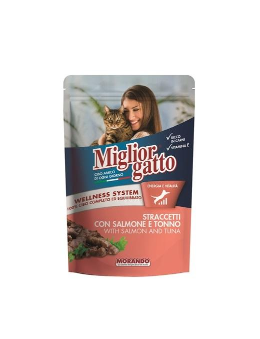 MIGLIOR GATTO PUNCH 100gr SALMONE+TONNO
