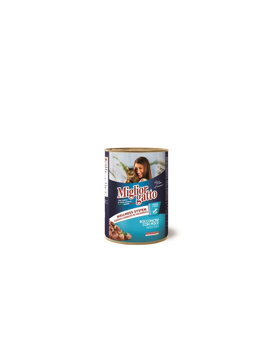 MIGLIOR GATTO BOCCONCINI 405g PESCE
