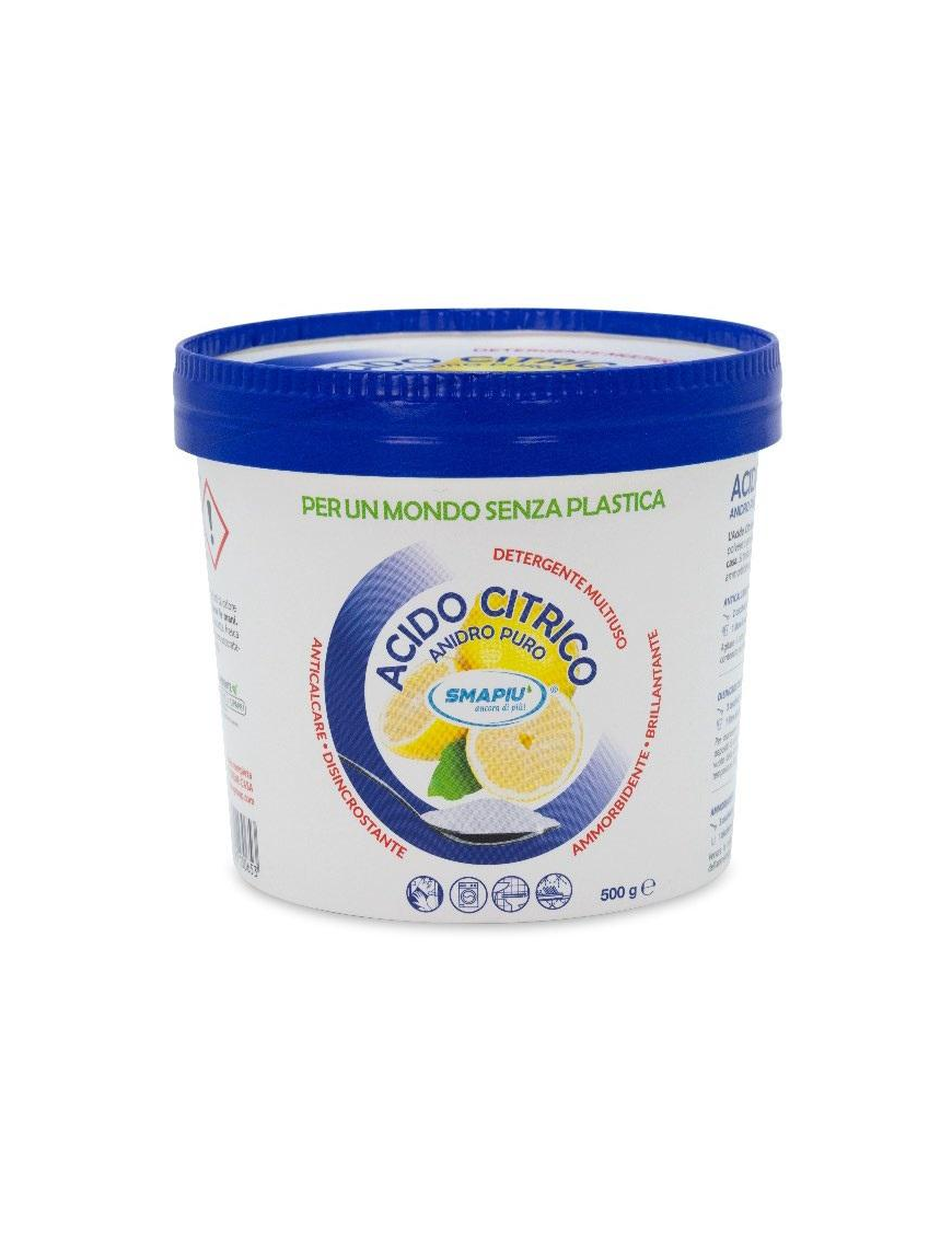 SMAPIU' ACIDO CITRICO POLVERE 500gr
