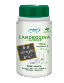 SMAPIU' CANDEGGINA PASTIGLIE 40pezzi MENTOLO