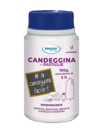 SMAPIU' CANDEGGINA PASTIGLIE 40pezzi LAVANDA