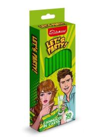 CANNUCCE CARTA VERDI 50pezzi