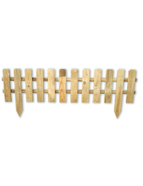 WOODEN FENCE 120x30 cm