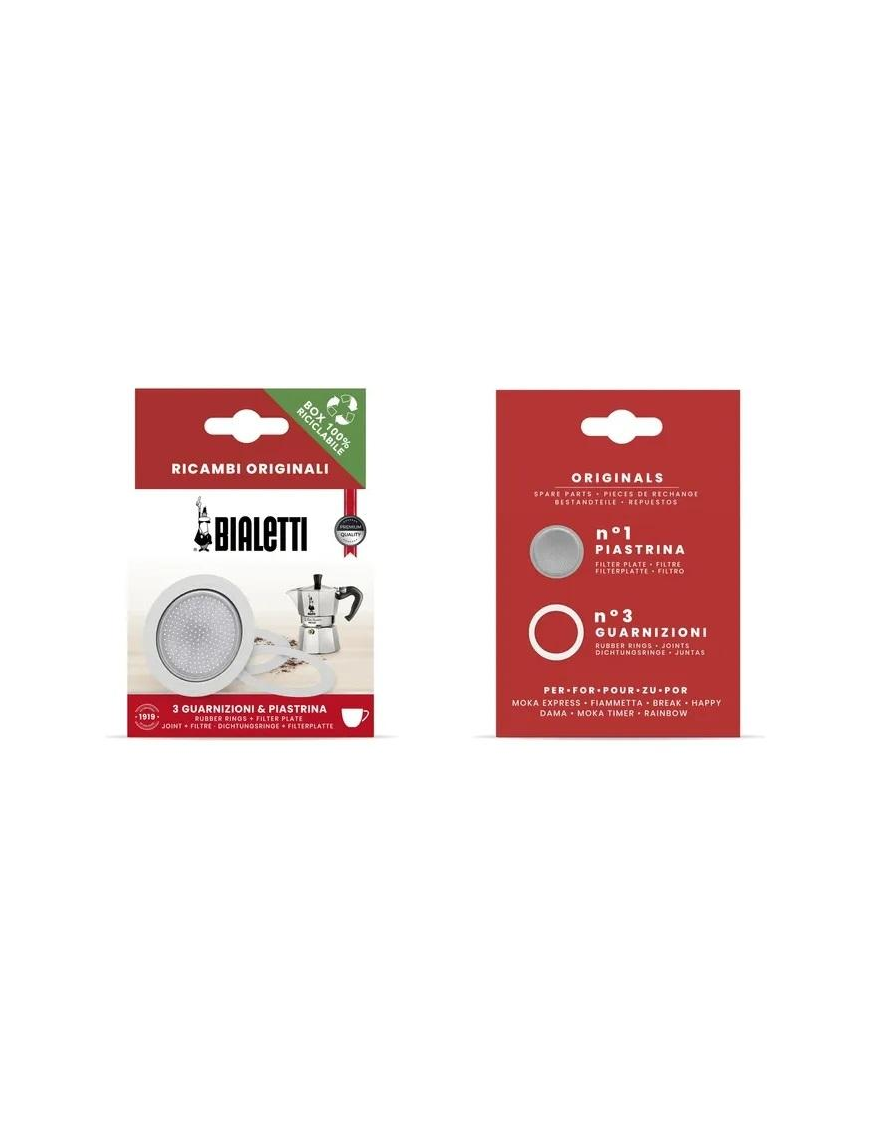 BIALETTI GASKETS+PLATE 12 CUPS