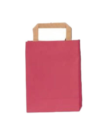 SHOPPER  COLOR FRAGOLA 22+10x29 80gr
