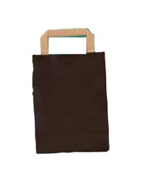 SHOPPER  COLOR MARRONE 18+8x24 80gr