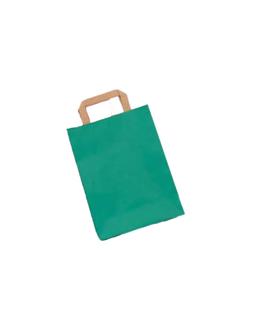 SHOPPER  COLOR MENTA 45+15x49 110gr