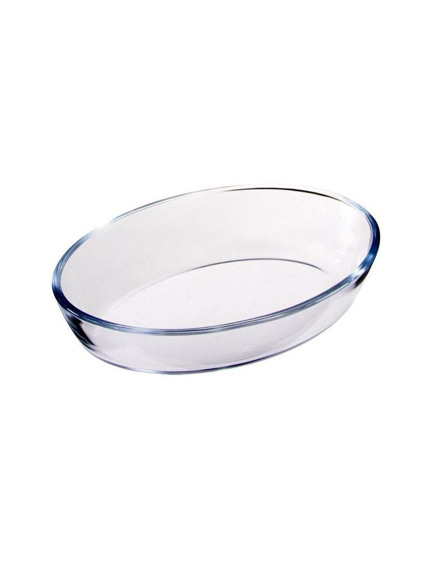 PIROFILA OVALE IN VETRO ALORNO  20x13,5cm