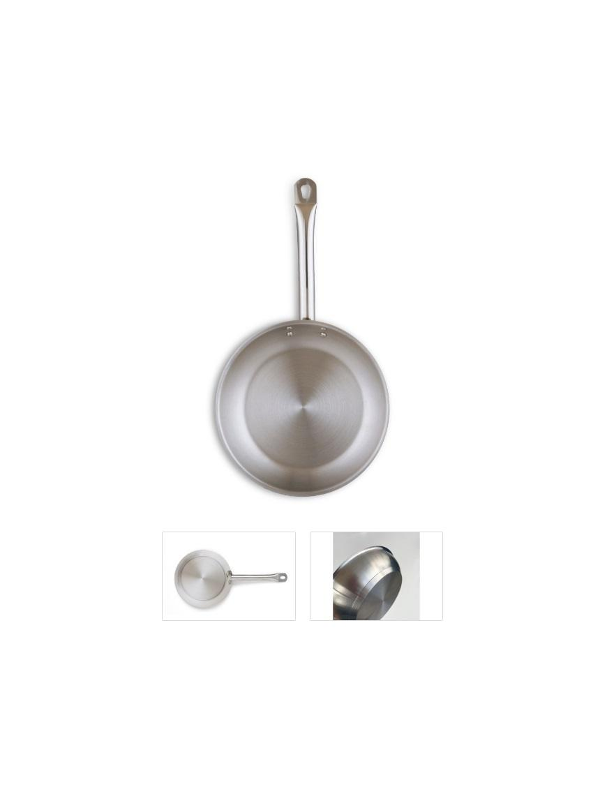FUJI STAINLESS STEEL PAN28cm