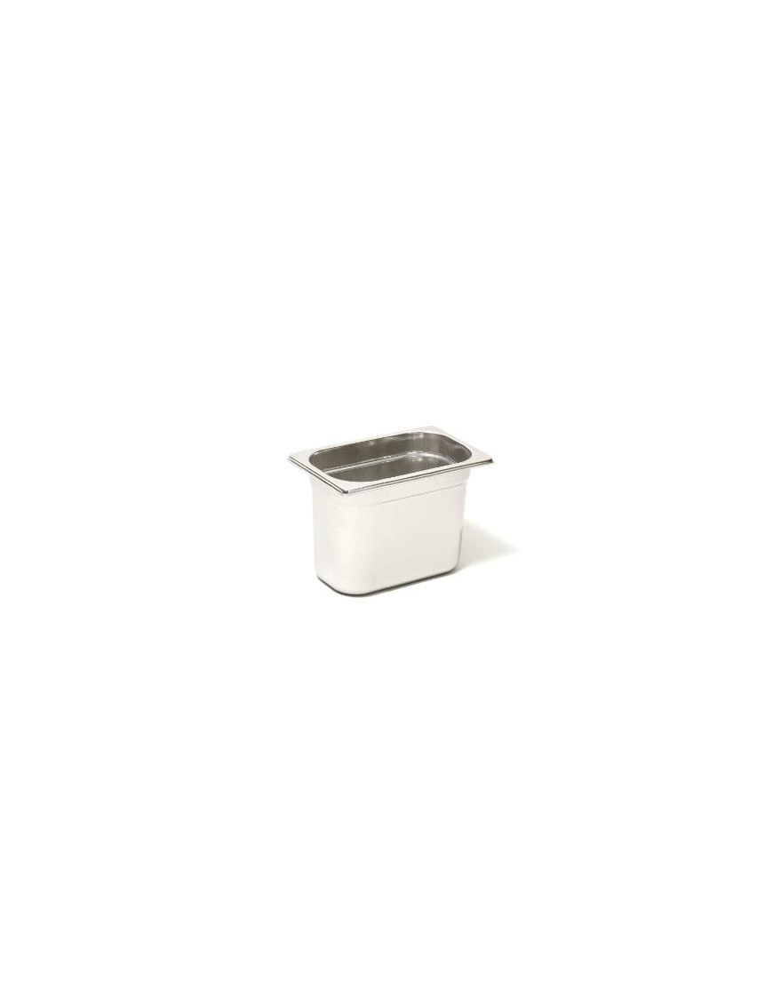 GASTRONORM CONTAINER 1/9 100mm 18/10 STAINLESS STEEL