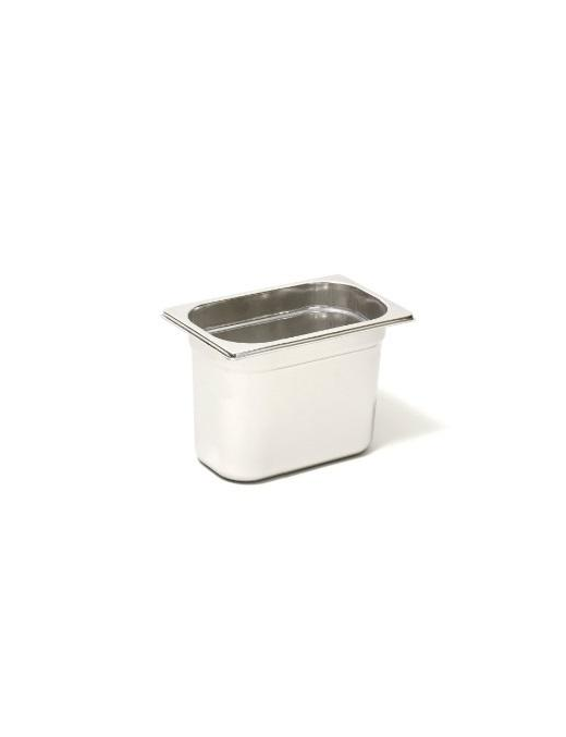GASTRONORM CONTAINER 1/9 100mm 18/10 STAINLESS STEEL