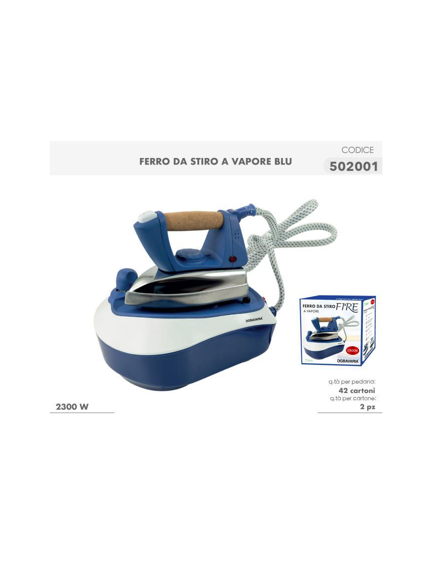 IRON WITH 2300W BLUE BOILER