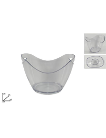 SECCHIELLO GHIACCIO PLEXIGLASS 35x25x26 CENTIMETRI