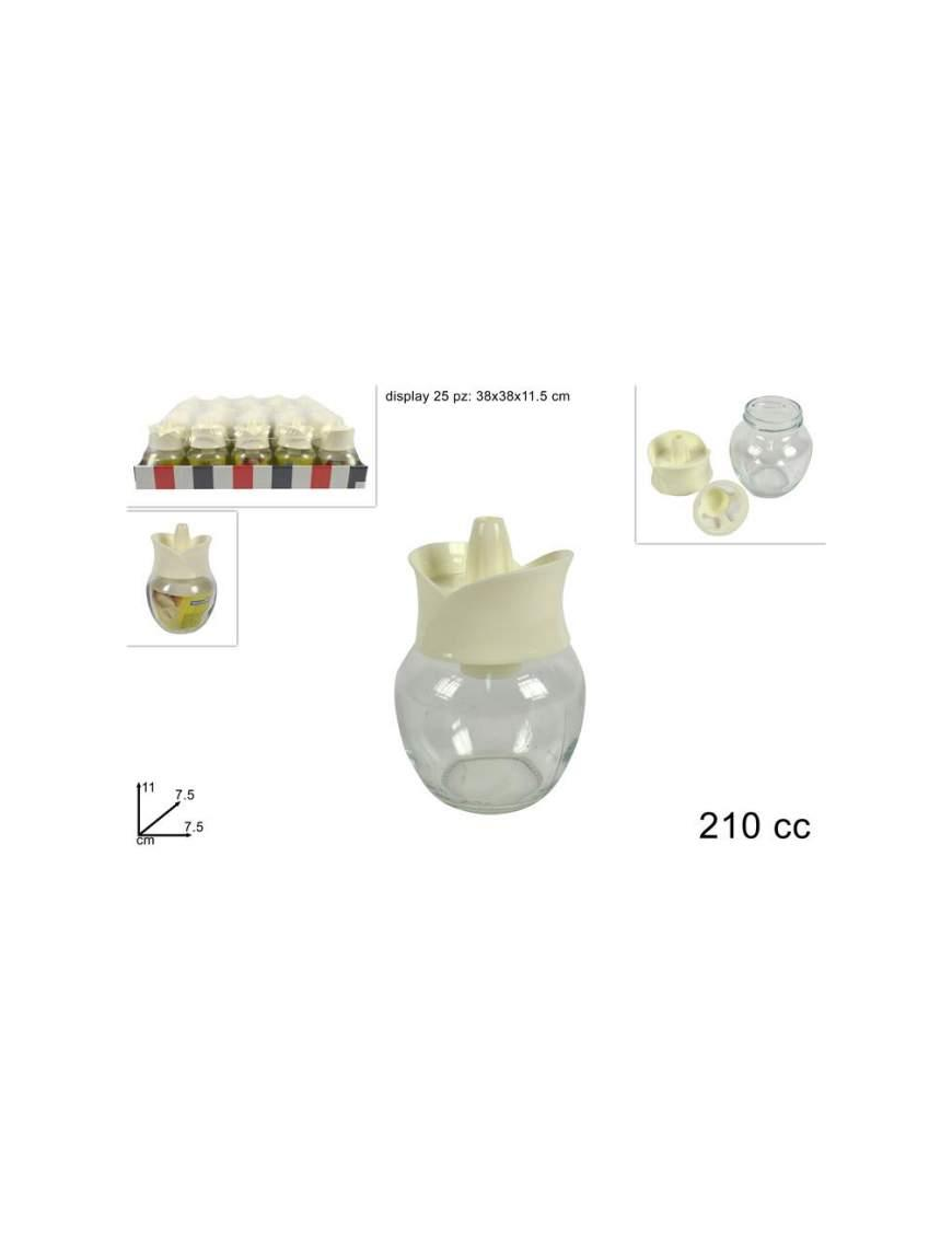 GLASS SUGAR DISPENSER