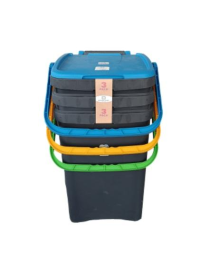 PATTUMIERA ECOPLUS 50 LITRI 3 PEZZI